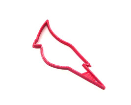 Cardinal Red State Bird Of Indiana Symbol Of Loved One Cookie Cutter USA PR2228 - £2.35 GBP
