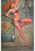 12x18&quot; Art Print ~ Nathan Szerdy SIGNED Scooby Doo ~ Daphne &amp; Mystery Ma... - £20.21 GBP