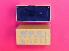 5pcs HK19F-DC12V-SHG, 12VDC Relay, Hui Ke Brand New!!! - $8.90