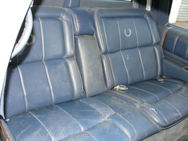 OEM 1987 Cadillac Coupe Deville FWD REAR BACK UPPER SEAT CUSHION BLUE - £140.16 GBP