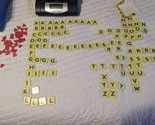 Scrabble Junior Board Game Replacement Parts Pieces Scoring Chip Letter ... - $7.91