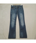 KUT From The Kloth Women’s Jeans Size 4 31/32 So Low Bootcut Blue Stretc... - $21.41