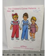 Vintage Childrens Corner Pattern 4 Jeffery Size 5/6 Uncut - $12.95