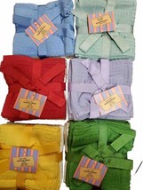 Washcloth 6 Pack 12”x12” Mix Colors Per Pack 100% Cotton Central Park NY - £11.67 GBP