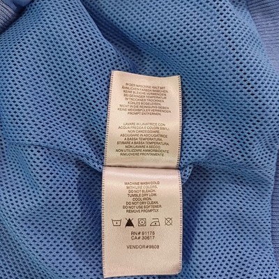 Fila Sony Ericsson Full Zip Tennis Warmup Jacket Blue Men's XL VTG Master Miami Item image 7