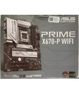 ASUS Prime X670-P WiFi Socket AM5 (LGA 1718) Ryzen 7000 ATX Motherboard - £239.02 GBP