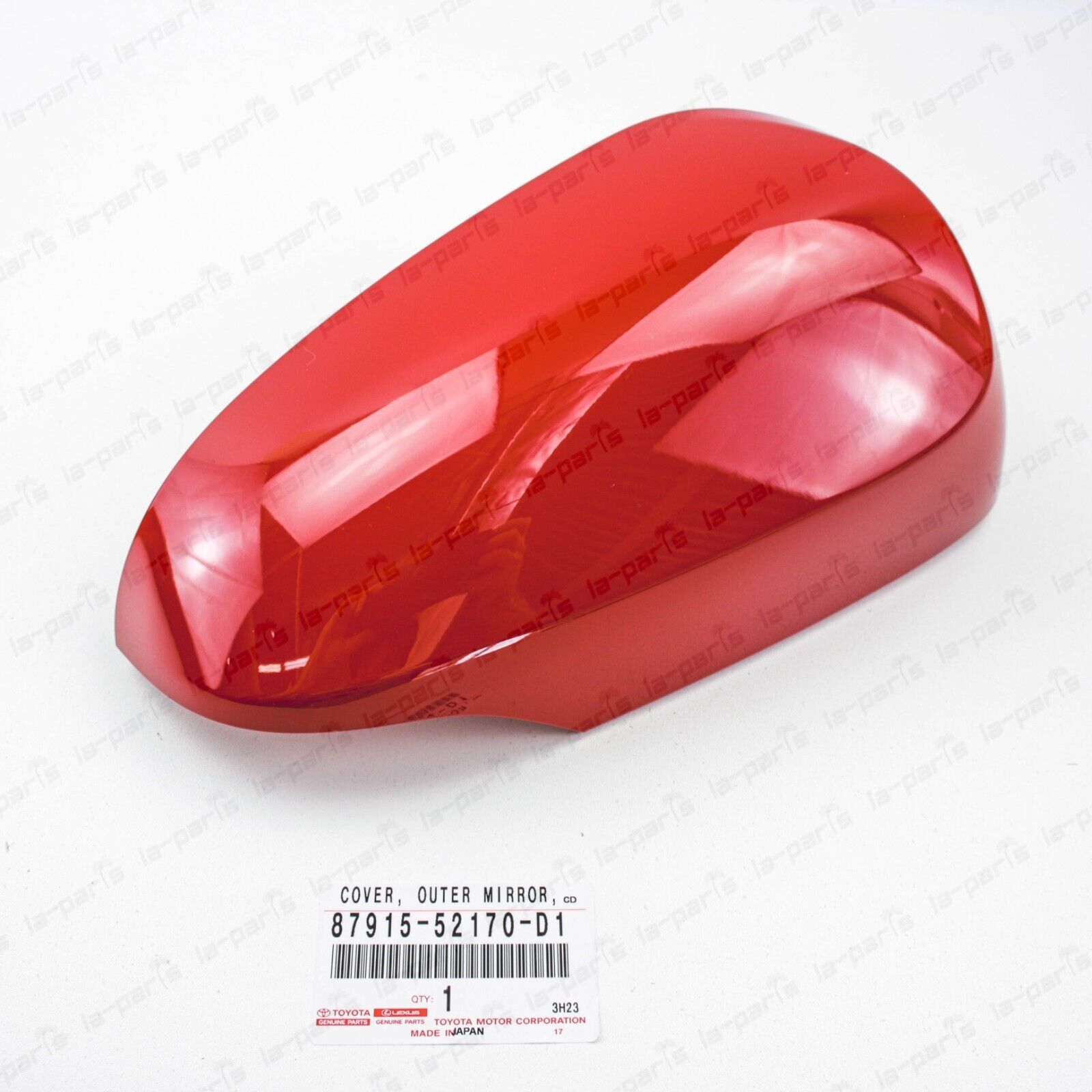 Genuine Toyota 12-19 Prius &quot;C&quot; Passenger Mirror Cover Super Red 87915-52... - $43.11