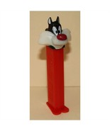 1995 Pez Warner Bros. Looney Tunes Sylvester Candy Dispenser with Red Base - $4.06 CAD