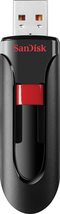 Sandisk Cruzer Glide USB Flash Drive, 64 GB, Black/Red (SDCZ60-064G-A46) - $19.78