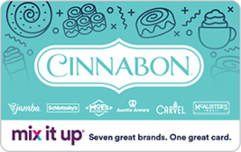 Cinnabon – Mix It Up® - $5.00+