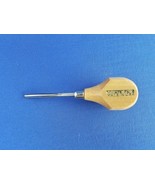 Vintage 5&quot; Millers Falls Carving Tool Chisel w/large wood handle - Made ... - $9.89