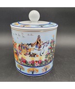 Rare Vintage Seltman Weiden Germany All Seasons Canister Cookie Biscuit ... - $101.09 CAD