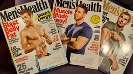 Men&#39;s Health Magazine, 3 issues, 2017 - €10,25 EUR