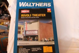 HO Scale Walthers, Rivoli Theater Building Kit #933-3771  - $64.60