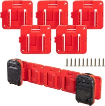 5 Pack Battery Holder for Craftsman 20V Battery Mounts, w/10 Screws, No Battery - £27.01 GBP