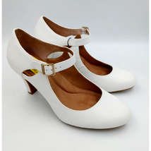 Giani Bernini Women Heels Velmah Memory Foam Mary Jane White US 9.5 W Shoes - £39.45 GBP