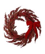Berries with Bow Christmas Wreath, Red, 22" - €43,51 EUR Berries with Bow Christmas Wreath, Red, 22" - €43,51 EUR
