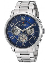 Tommy Hilfiger Men&#39;s 1791293 multi dial Display and Stainless Steel - $144.99