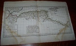 1790 Antique Atlas Map Africa Numida Mauretania Cf Delamarche - £21.01 GBP