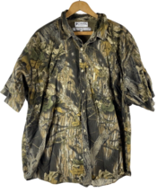 Columbia Shirt Size XL Mens Vented Camo Camouflage Fishing Hunting Butto... - £36.50 GBP