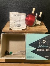Vintage J C Higgins #312.39500 Spin Cast Reel -Original Box/Manual (need... - $24.50