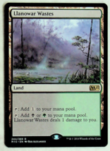 Llanowar Wastes - Core Set 2015 Edition - 2014 - Magic The Gathering Card - $1.79