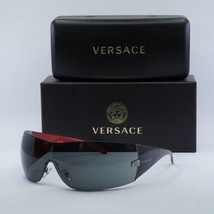 VERSACE VE2054 100187 Gunmetal/Dark Grey 41-141-115 Sunglasses New Authentic - £142.90 GBP