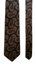 Vintage ELAAN Necktie Tapestry Design Skinny Tie EUC  Designer Suit Acc.... - £14.15 GBP