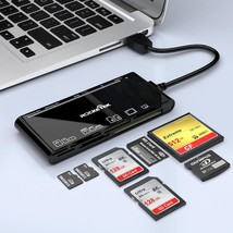 USB3.0 Multi-Card Reader, SD/TF/CF/Micro SD/XD/MS 7 in 1 Fast 5Gbps Memo... - £26.85 GBP