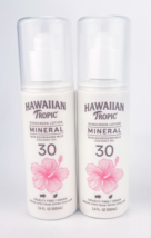 Hawaiian Tropic Mineral Skin Nourishing Milk Sunscreen SPF30 BB6/25 Lot of 2 - £15.08 GBP
