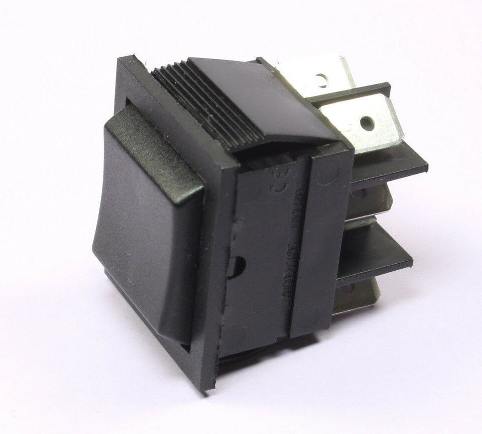 1pc Arcolectric/Bulgin DPDT  Rocker Switch, Non Ind, 16A 250VAC ON/OFF/ON - $7.75