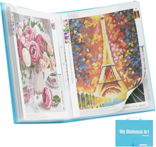 ARTDOT A3 Storage Book for Diamond Art Portfolio Folder for Diamond Pain... - £11.38 GBP