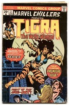 Marvel Chillers #3-TIGRA-1975 Marvel The CAT- VG- - $29.10