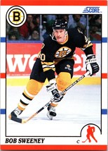 1990 Bob Sweeney Score #235 NHL Boston Bruins Hockey Card - £3.75 GBP