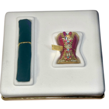 Estee Lauder Le Bustier Beautiful Solid Perfume Compact 2004 NEW IN BOX ... - $2,758.28 MXN