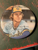 Milwaukee Brewers baseball pin Robin Yount  Rare Sports Photo Assn 1978 - £19.65 GBP