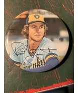 Milwaukee Brewers baseball pin Robin Yount  Rare Sports Photo Assn 1978 - $24.99