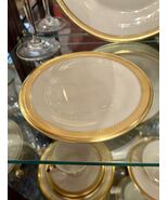 Lenox Aristocrat Bread &amp; Butter Plate Encrusted Gold Rim China ~Disconti... - $27.25 CAD