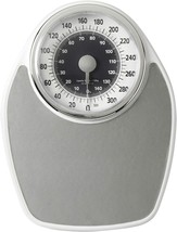 Large Dial Metal Analog Bathroom Scale With Silver Mat, Accurate, Batter... - £47.25 GBP