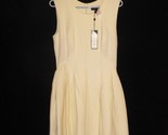 NWT BCBG Maxazria Medium Lined Dress Off White Color NEW $368 Sleeveless... - $89.05