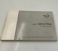 2007 Nissan Sentra Owners Manual Handbook OEM D03B25002 - £15.69 GBP