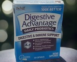 Schiff Digestive Advantage Digestive &amp; Immune Support (50 Capsules) -Exp... - £11.62 GBP