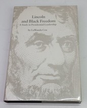 Lincoln and Black Freedom Study Leadership by LaWanda Cox HCDJ Book 1981 1st ED - £22.68 GBP