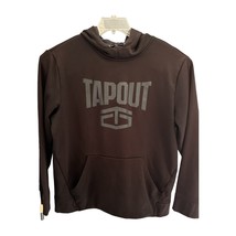 TapOut Hoodie Men’s Size XL Black Sweatshirt Drawstring Graphic MMA Stre... - $19.31