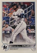2022 Topps Series 1 1st Edition #22 Bryan De La Cruz RC (Marlins) MLB MINT! - $2.37