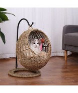 Cat Round Rattan Hanging Hammock - $2,414.25 MXN+