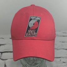 Adidas Portland Trail Blazers Red  Hat Adjustable Ball Cap - £11.83 GBP