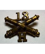 CIRCA 1891-1901, ARTILLERY, H BATTERY, 13th REGIMENT, INSIGNIA, U.S. ARMY - $644.17 MXN