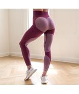 Womens Workout Leggings Sports Yoga Gym Fitness Pants Athletic Clothes - £15.89 GBP