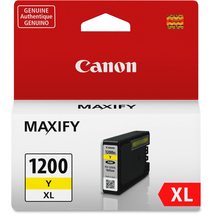 Canon PGI-1200XL Yellow Ink Tank Compatible to Printer MB2120, MB2720, B... - £16.44 GBP